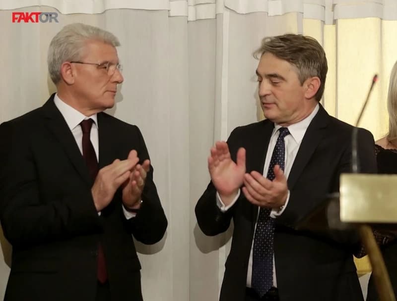 Komšić i Džaferović u službenoj posjeti Crnoj Gori