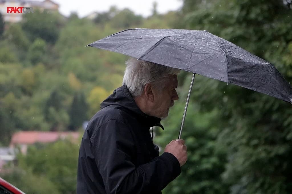 Danas se očekuju kiša i pljuskovi
