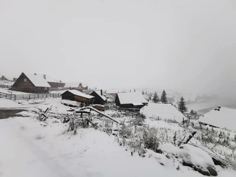 Jutros na Bjelašnici -9 stepeni, Mostar danas najtopliji