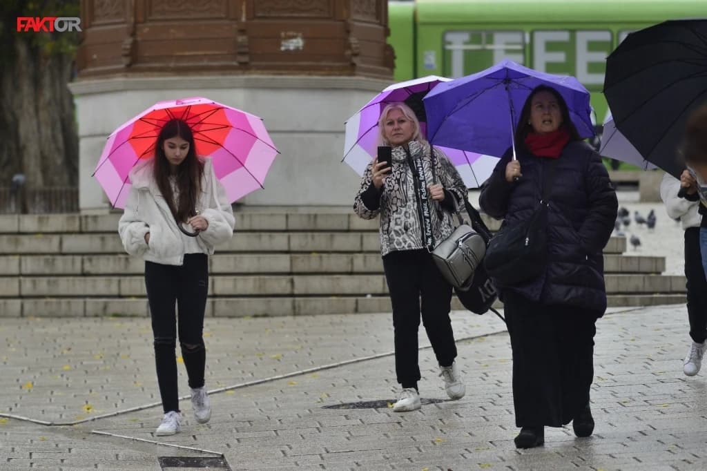 Danas sunčano, u narednim danima oblačno sa kišom, u višim područjima snijeg