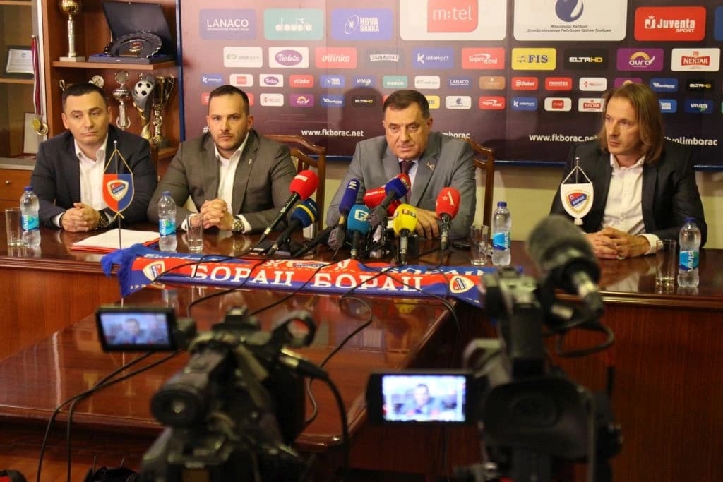 Dodik obećao podršku Borcu: Milion KM odmah, milion kasnije