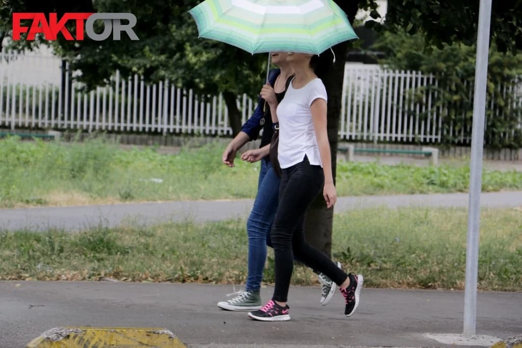 Svježije, promjenjivo i nestabilno uz kišu, moguće i grmljavine