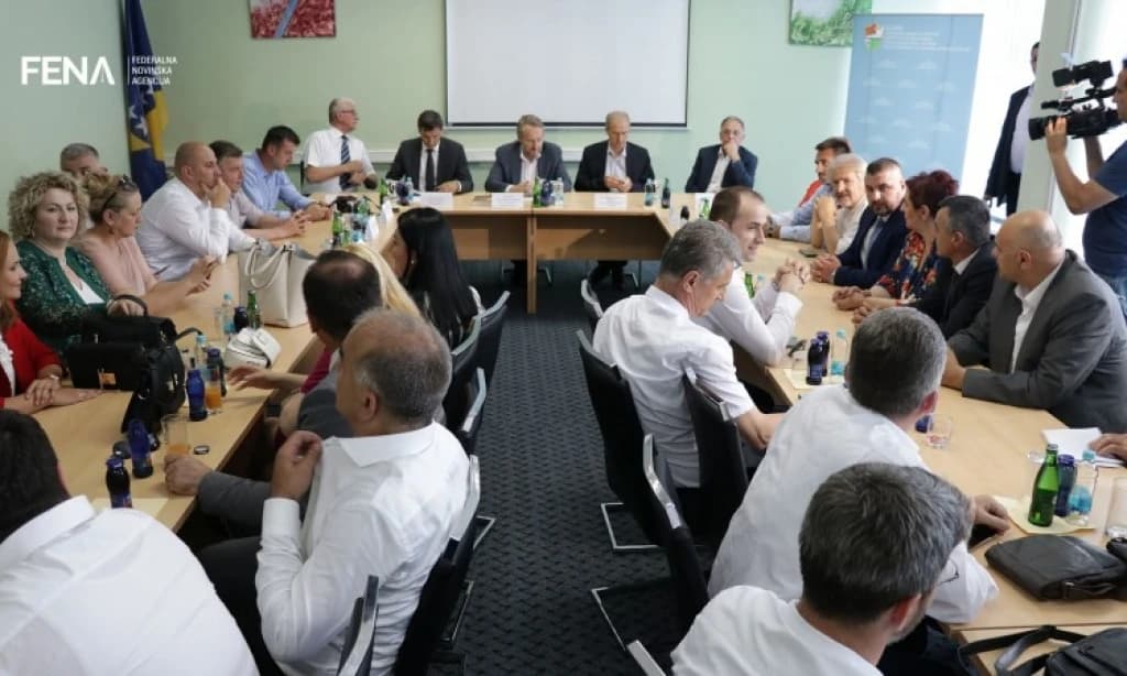 Detalj s druženja u Travniku