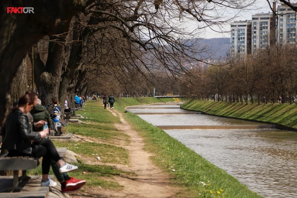 Za vikend malo do umjereno oblačno, padavine  u prvim danima naredne sedmice
