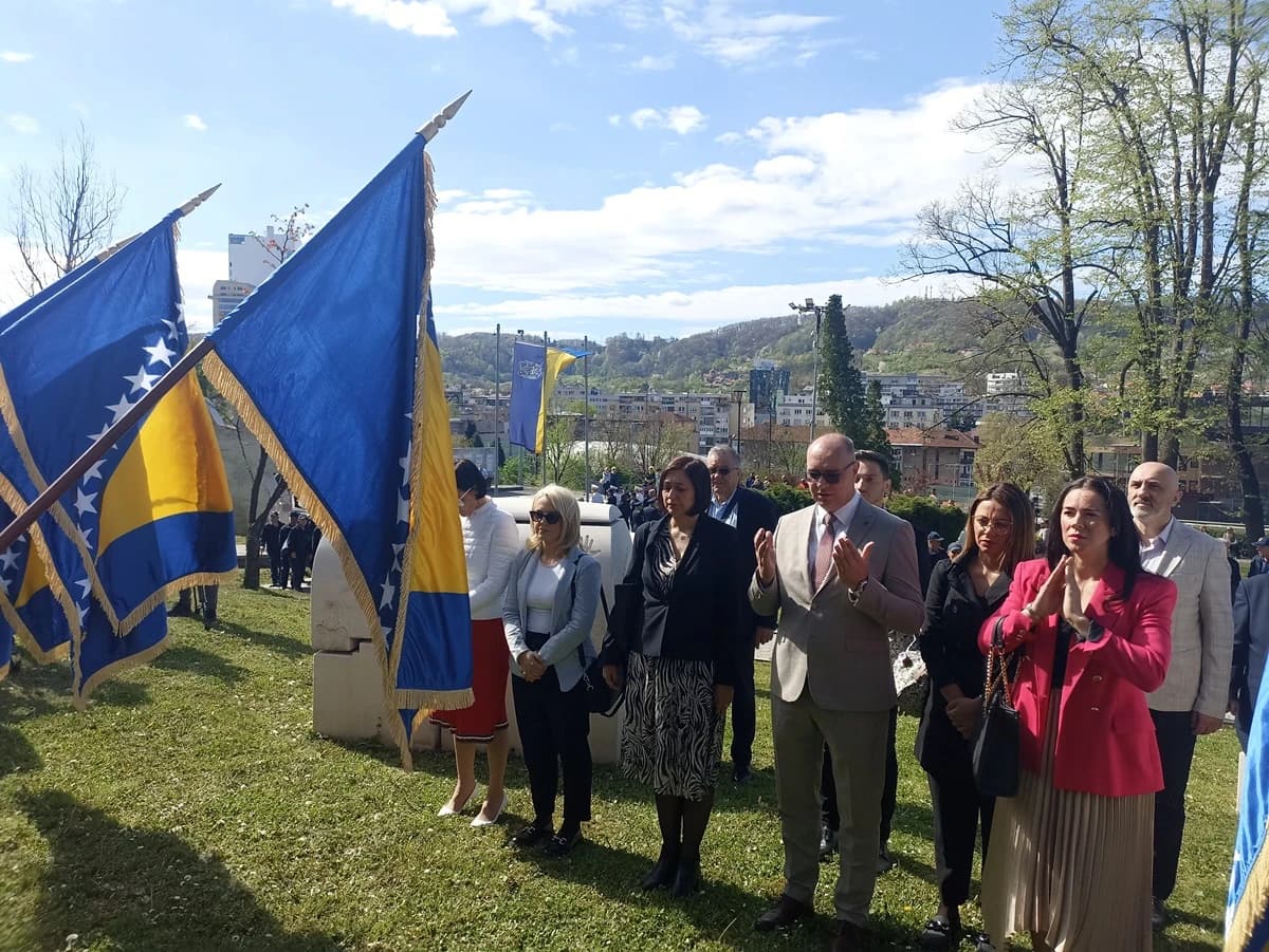 Obilježavanje 4. aprila na Slanoj Banji