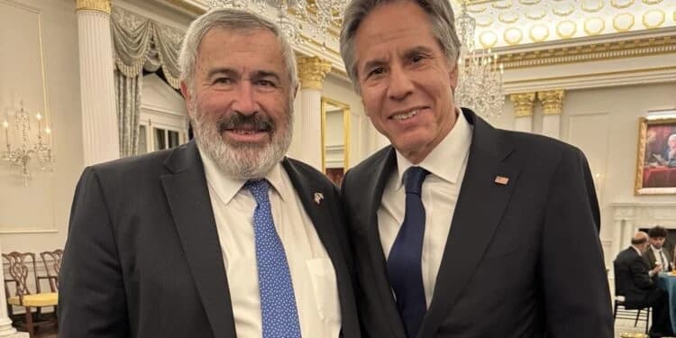 Sven Alkalaj i Antony Blinken