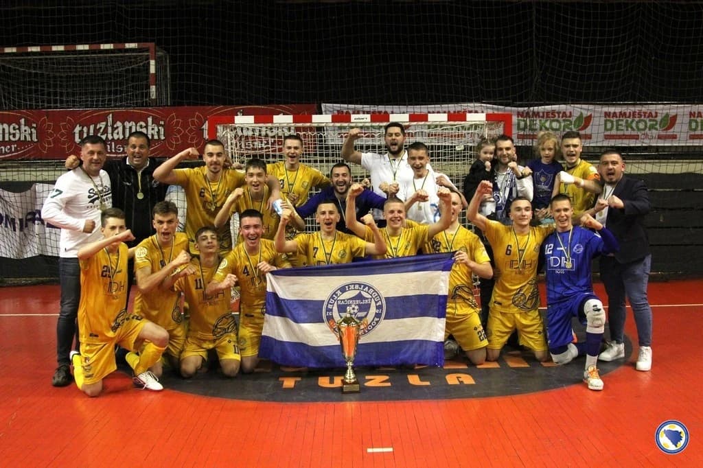 Juniori Željezničara prvaci BiH u futsalu
