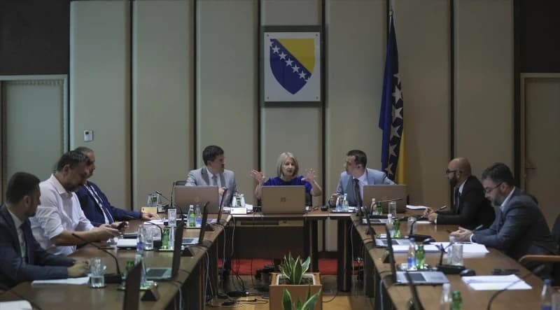 S jedne od sjednica Vijeća ministara BiH