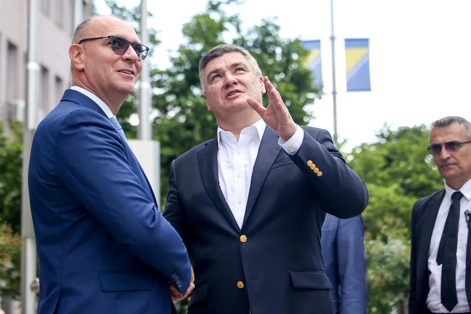 Zijad Lugavić i Zoran Milanović u Tuzli