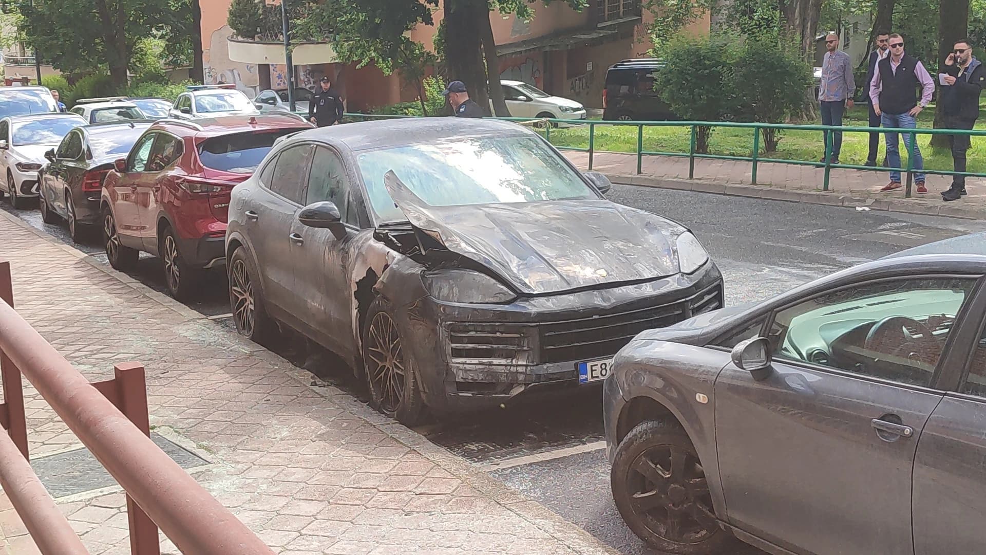 Oštećen prednji dio vozila