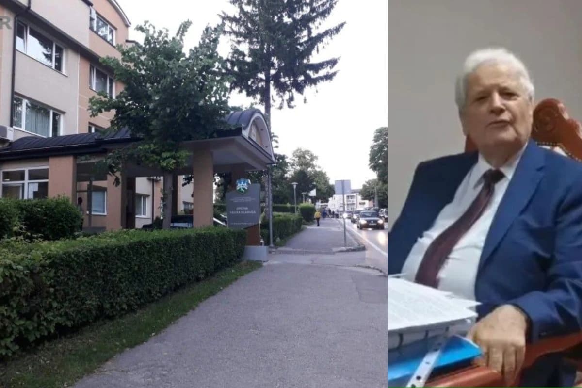 Zgrada Općine Velika Kladuša/Fikret Abdić