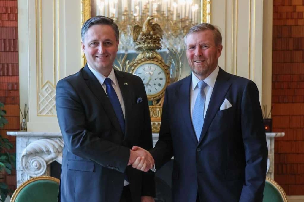 Bećirović i kralj Nizozemske Willem-Alexander