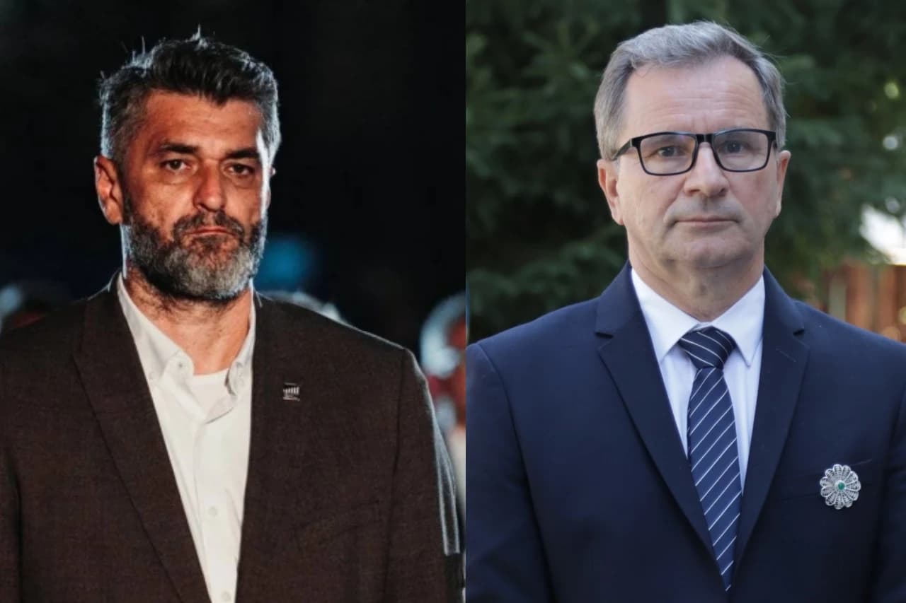 Emir Suljagić i Hamdija Fejzić