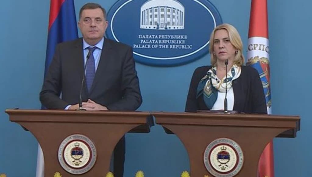 Milorad Dodik i Željka Cvijanović