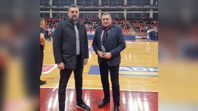 Elmedin Konaković i Milorad Dodik