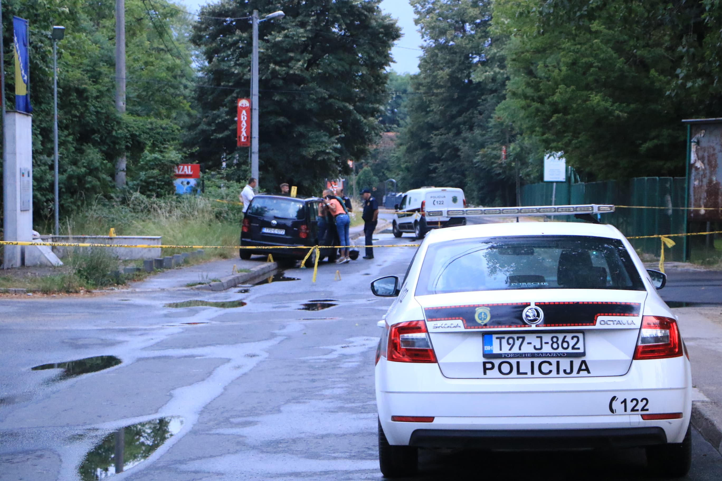 Policija, saobraćajna nesreća, Nedžarići