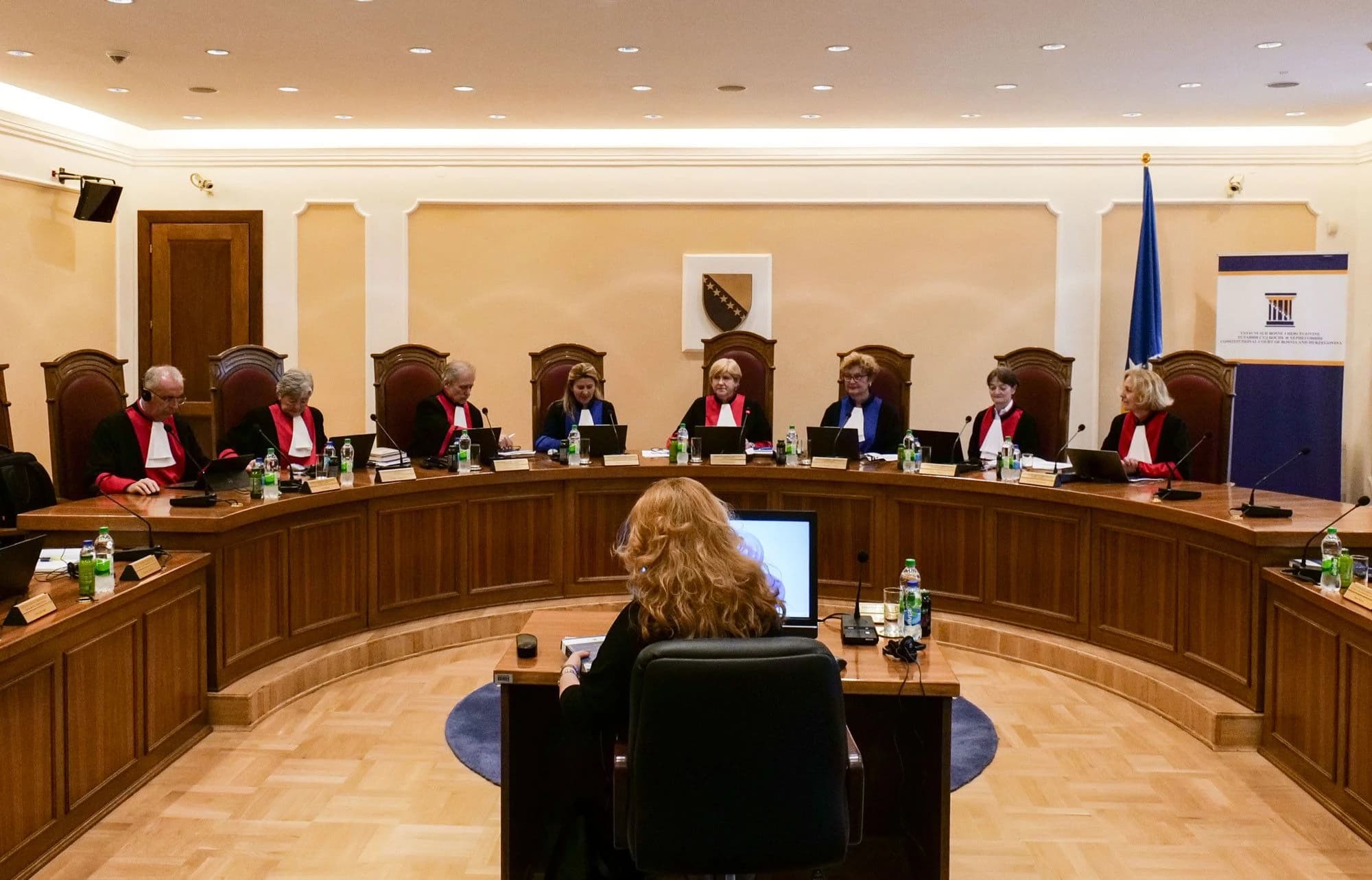 S jedne od sjednica Ustavnog suda BiH