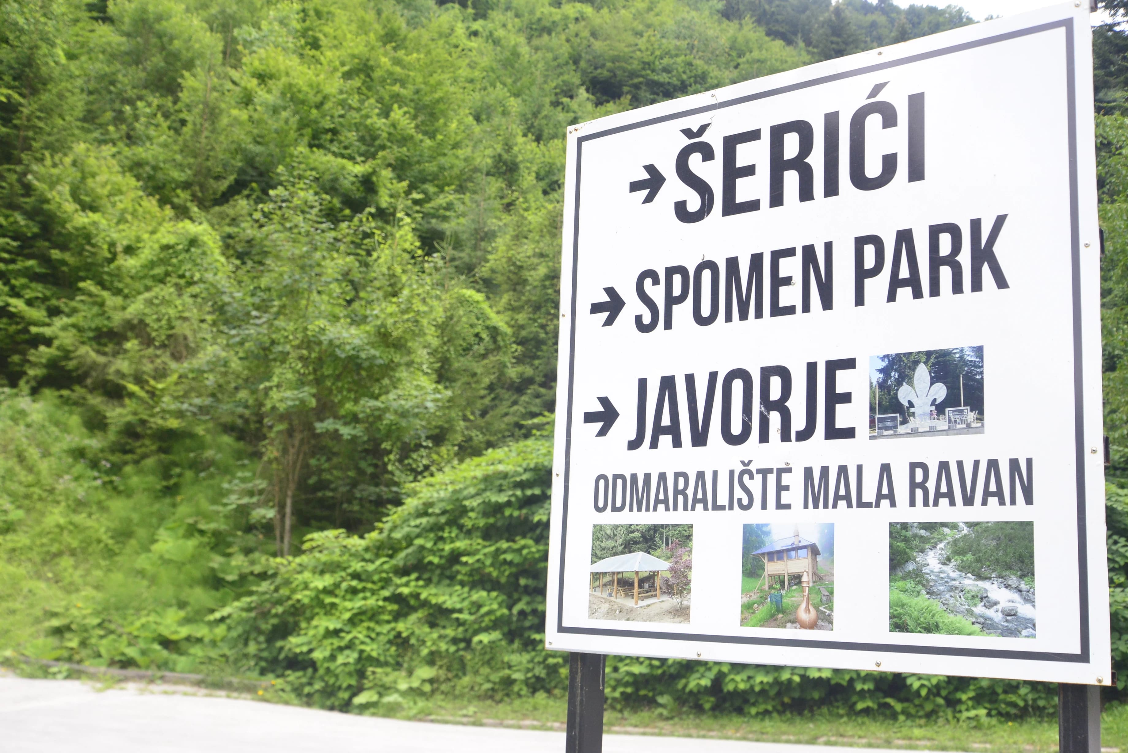 Spomen park Javorje, Šerići
