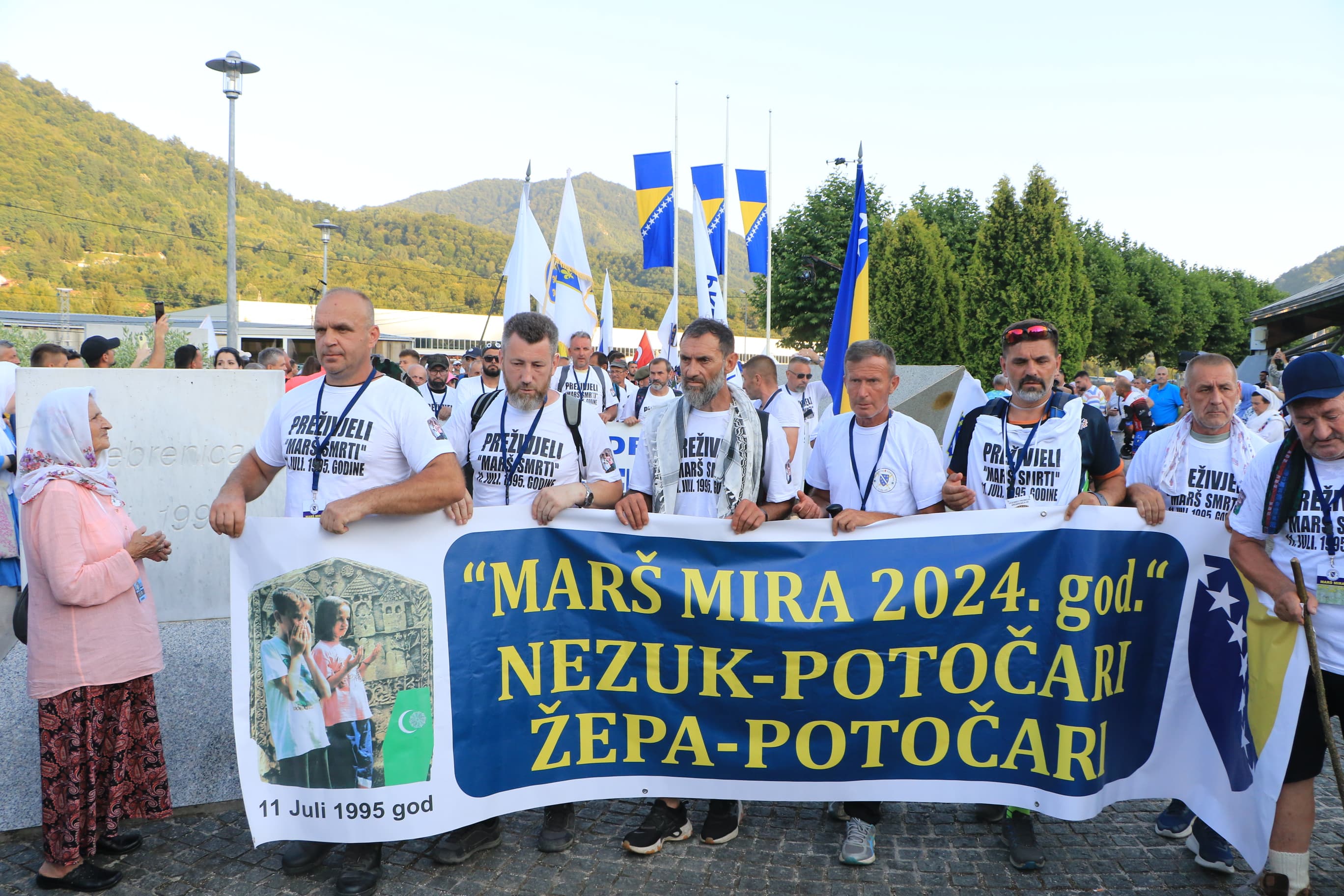 Marš Mira, Srebrenica