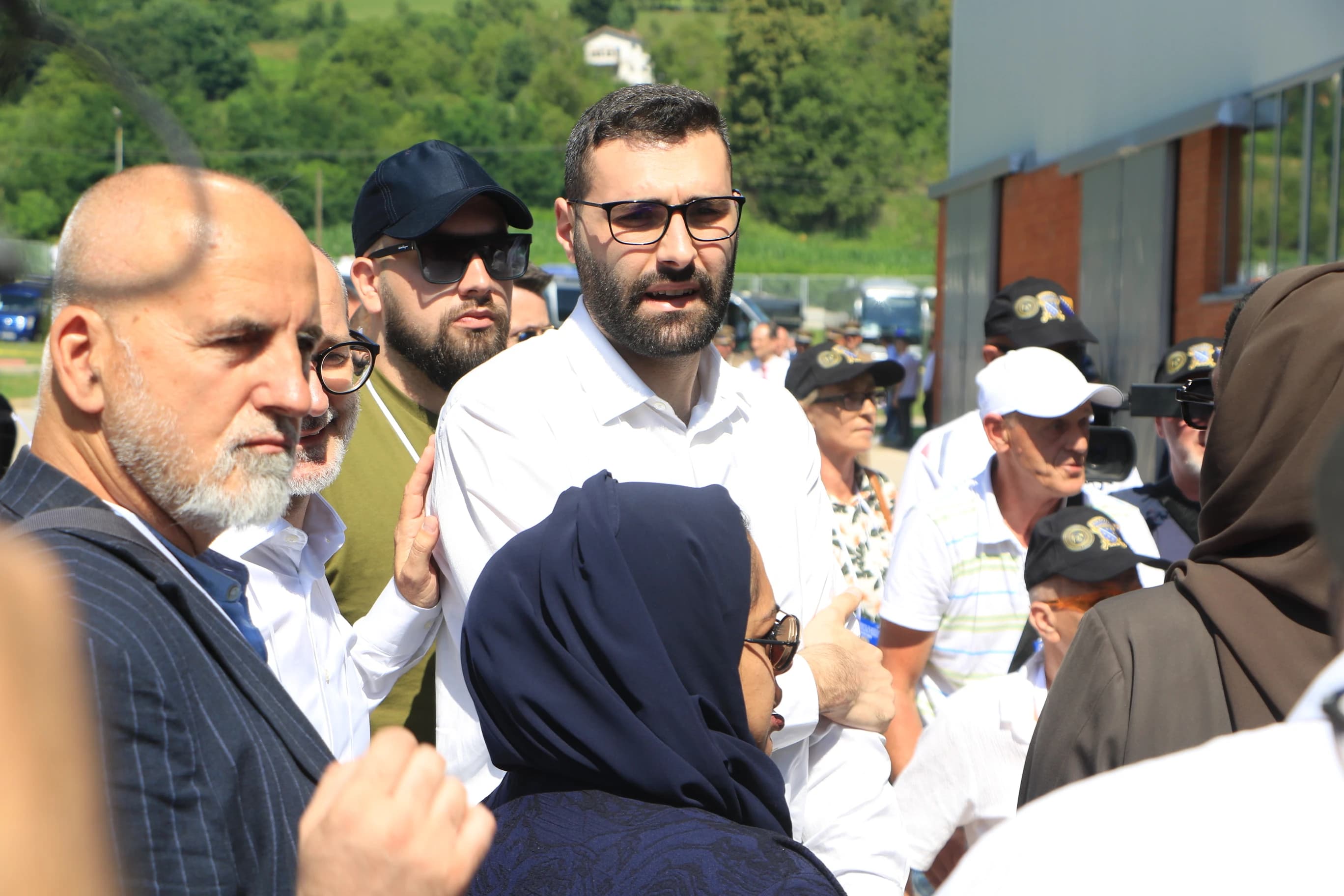 Motaz Azaiza u Potočarima