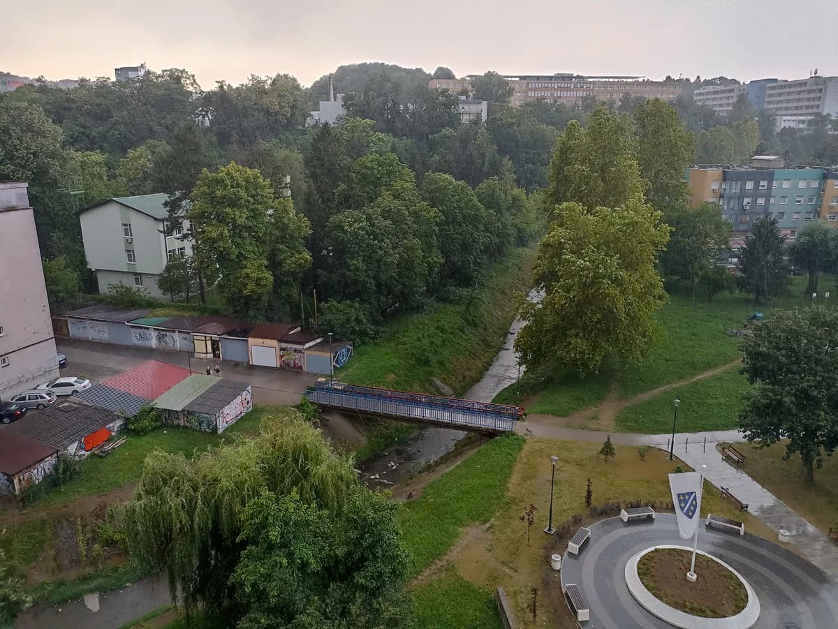 Kiša u Tuzli