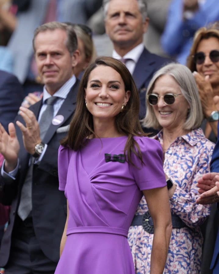 Kate Middleton na Wimbledonu