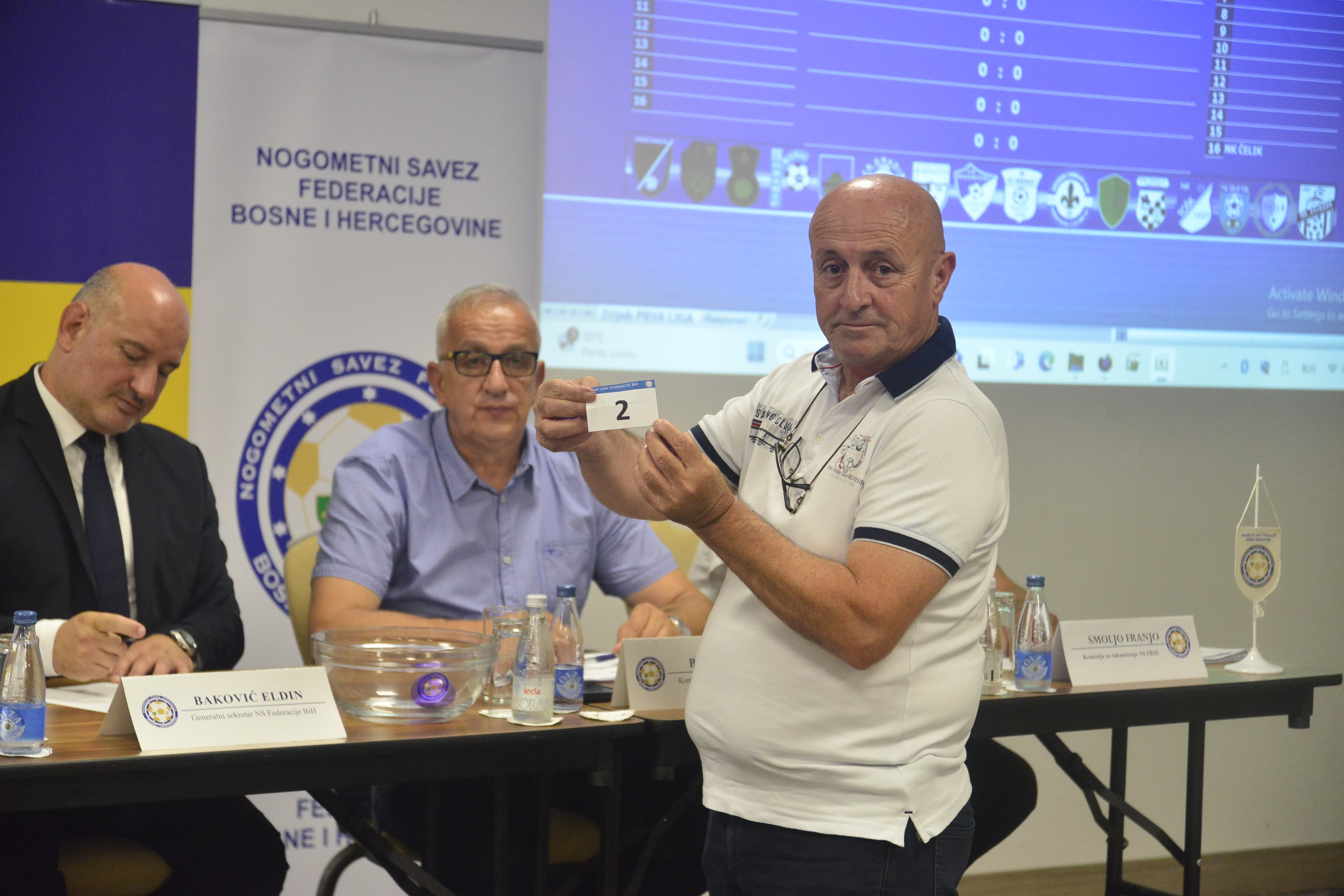 Žrijeb takmičarskih brojeva klubova Prve lige Fed. BiH