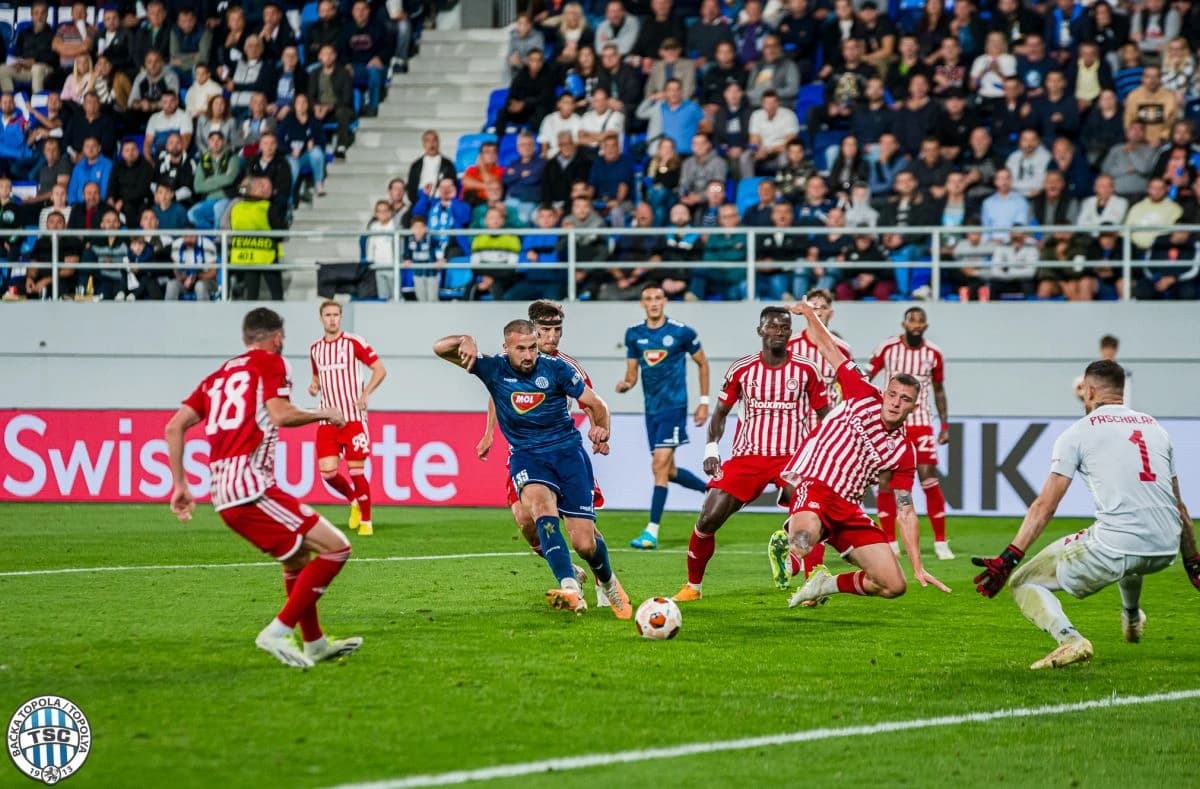 Đakovac postigao gol Olympiacosu u Evropskoj ligi