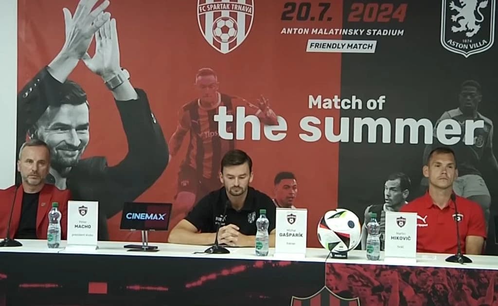 Meč sa Villom najavili na press konferenciji