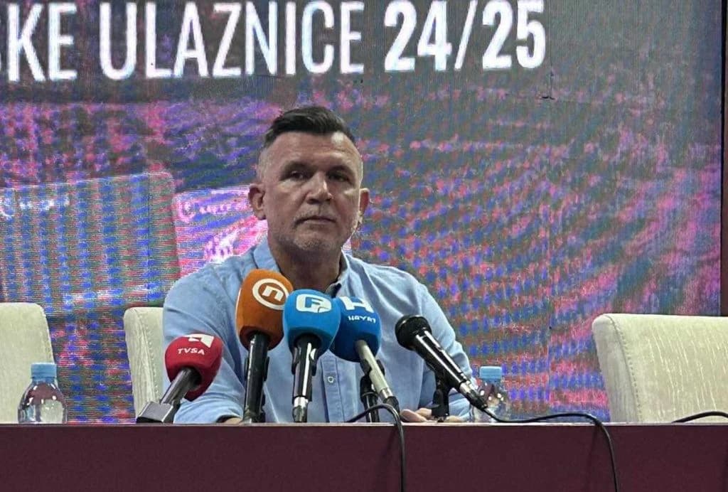 Zekić na današnjoj press konferenciji