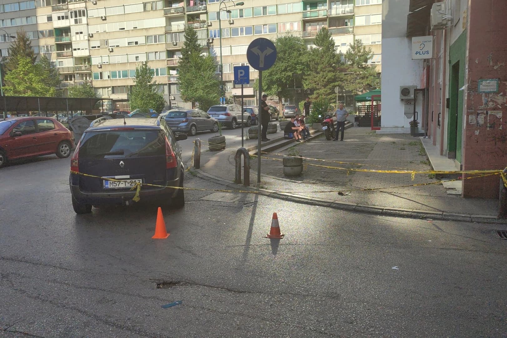 S mjesta događaja
