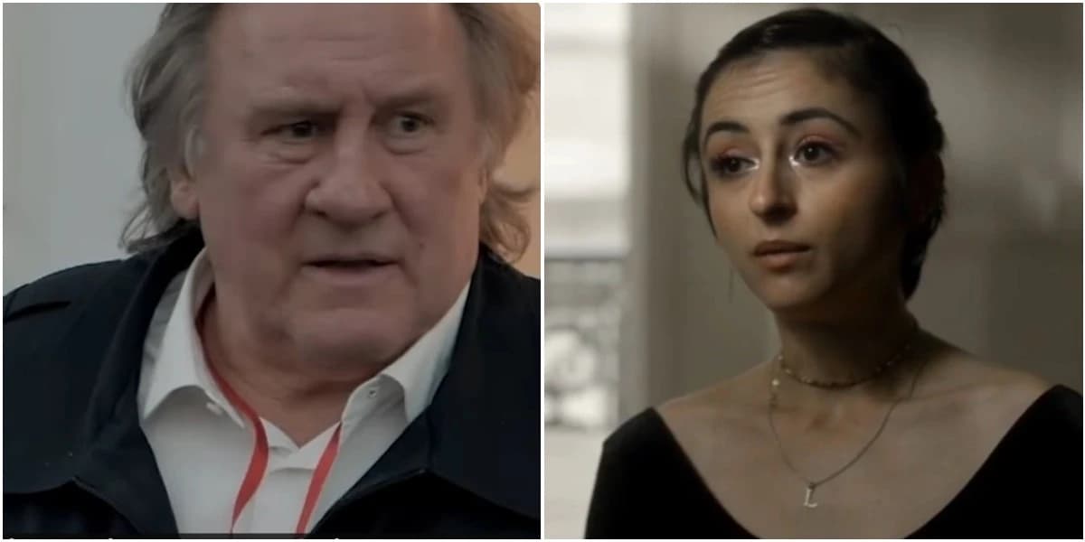 Gerard Depardieu i Charlotte Arnould