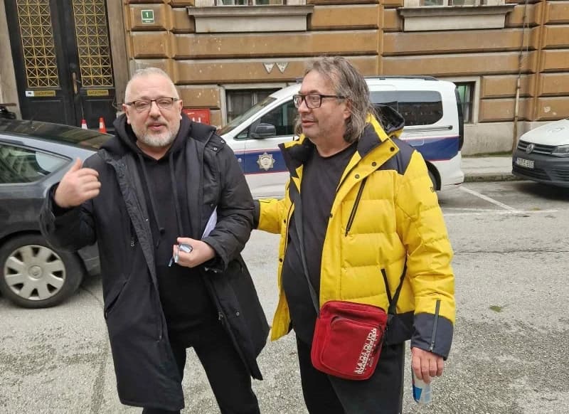 Amir Pašić Faćo s advokatom Omarom Mehmedbašićem
