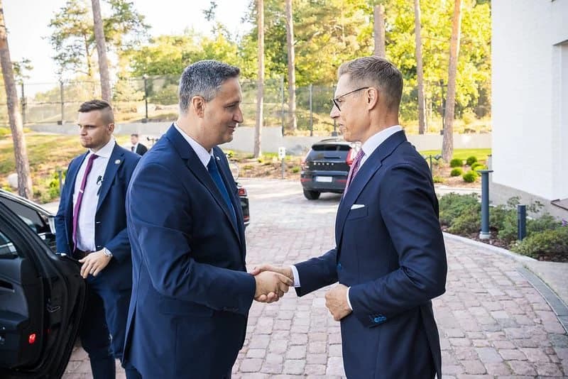 Denis Bećirović i Alexander Stubb
