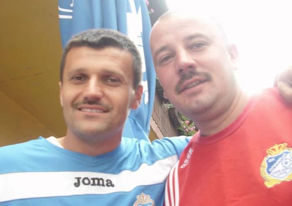 Dudić i Simić iz perioda u FK Slavija