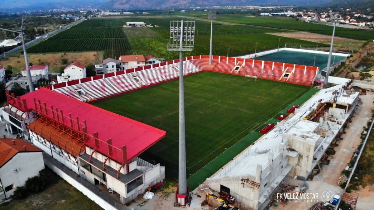 Radovi na stadionu Veleža ulaze u završnu fazu