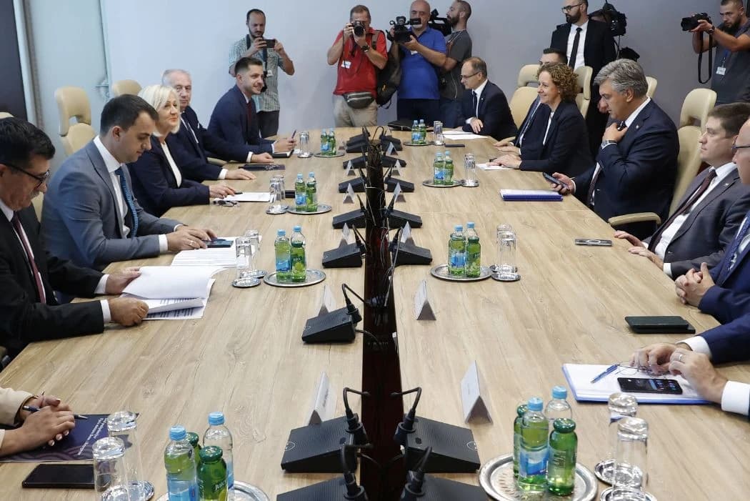 Sa susreta Plenković-Krišto