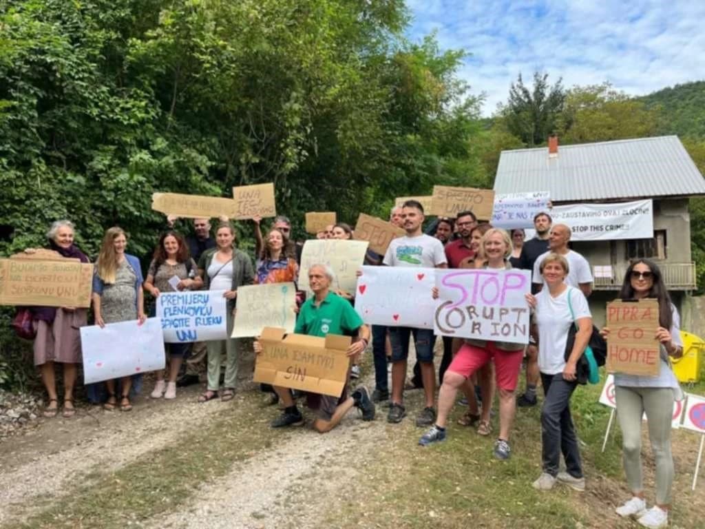 Protesti zbog gradnje mini hidrocentrale