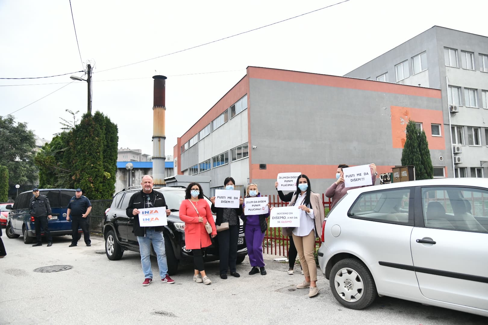 Protesti građana, INZA Stup