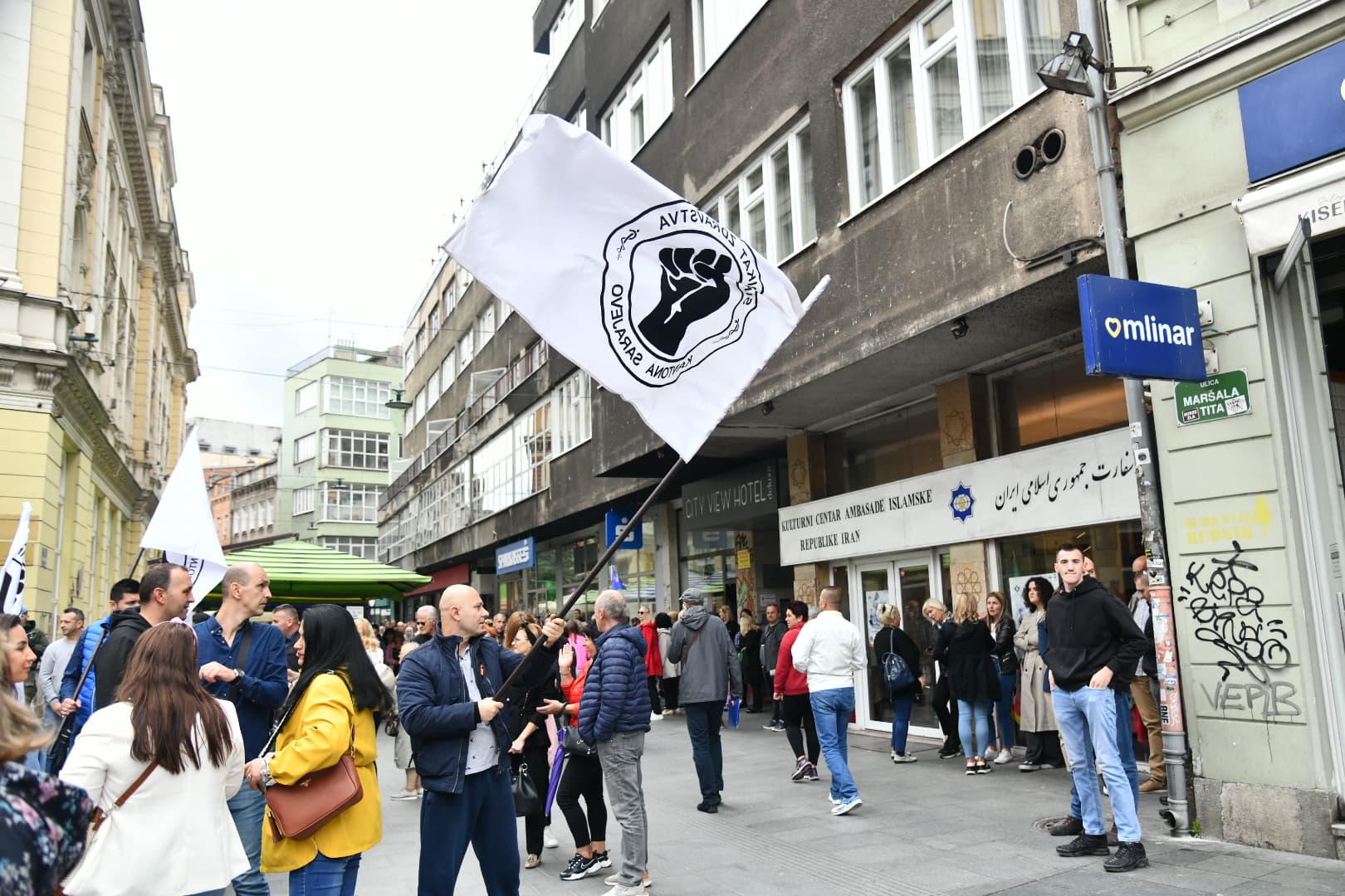 Protestna šetnja radnika u zdravstvu