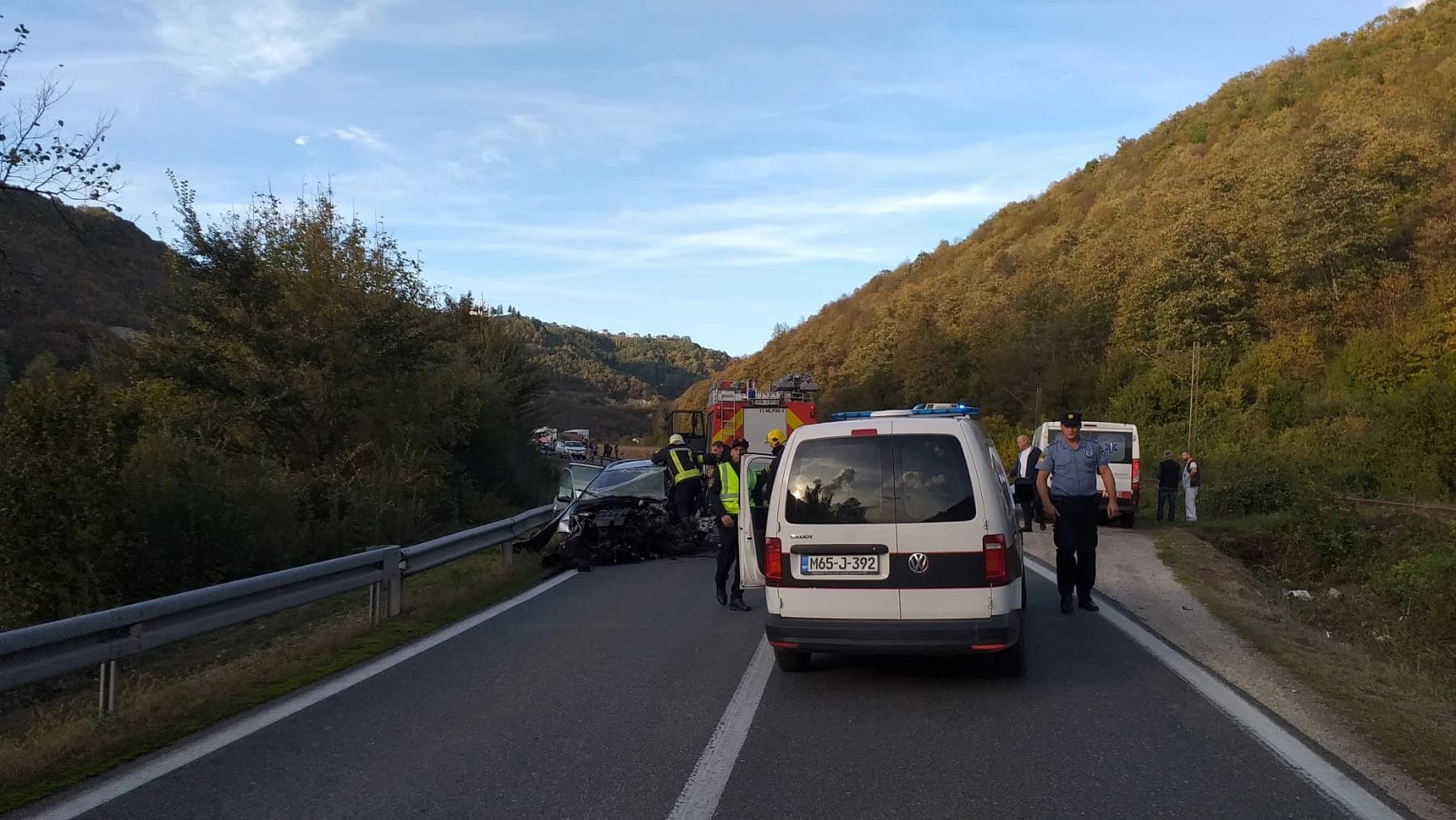 Unesrećene izvlačili vatrogasci