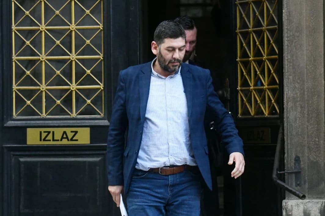 Nijaz Salamović prilikom izlaska s ročišta