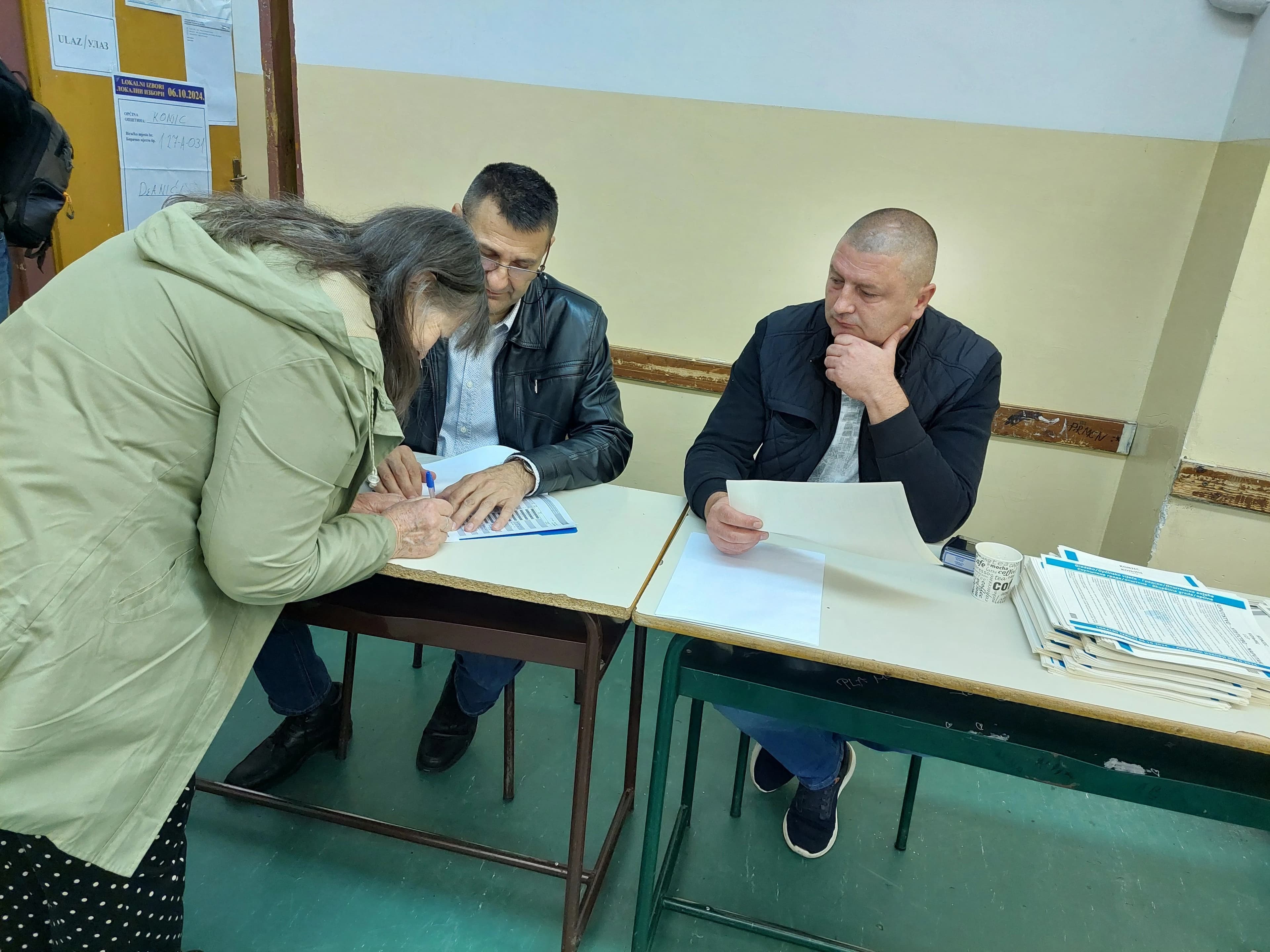 S glasanja u Konjicu