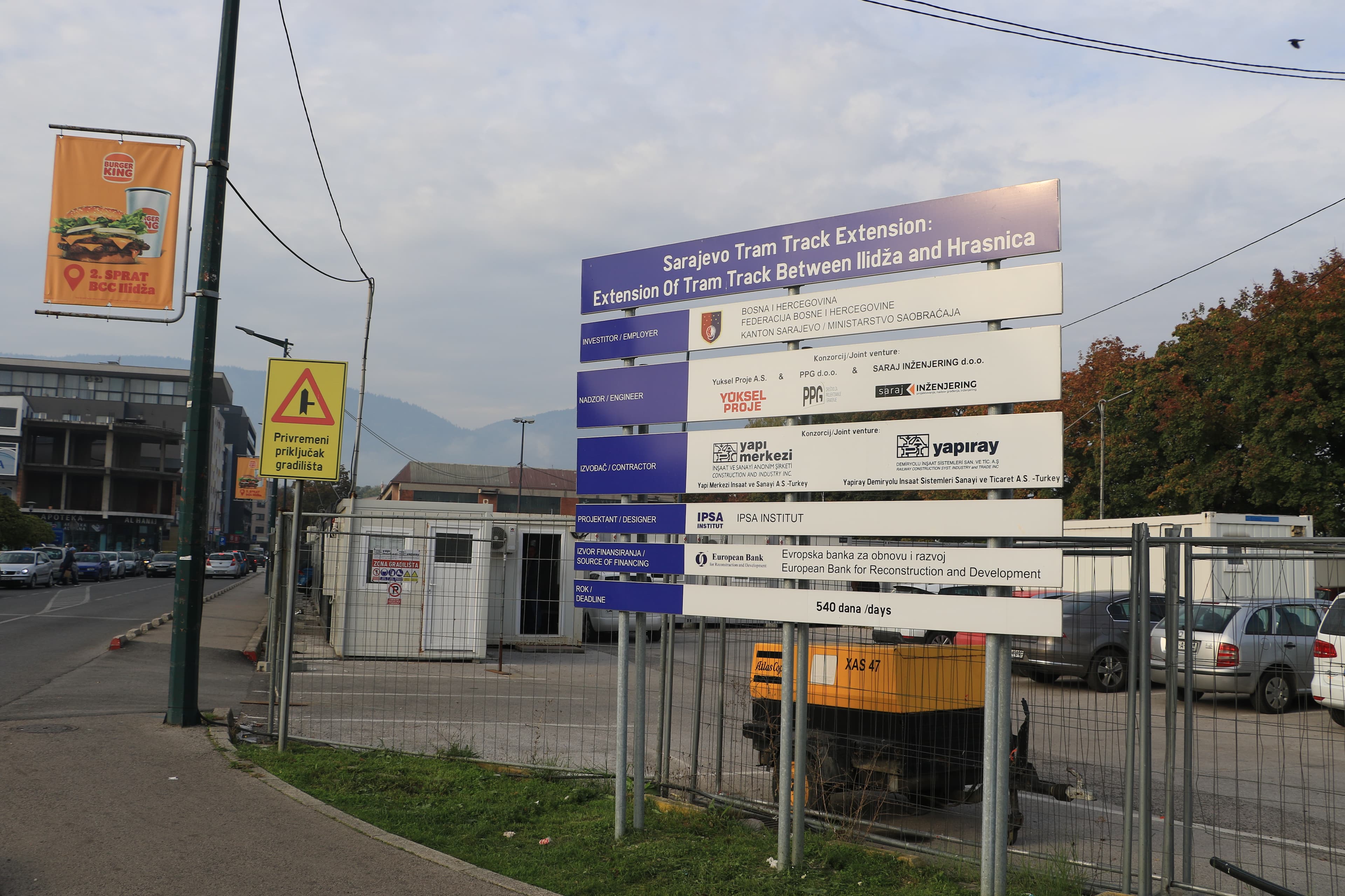 Tramvajska pruga Ilidža - Hrasnica