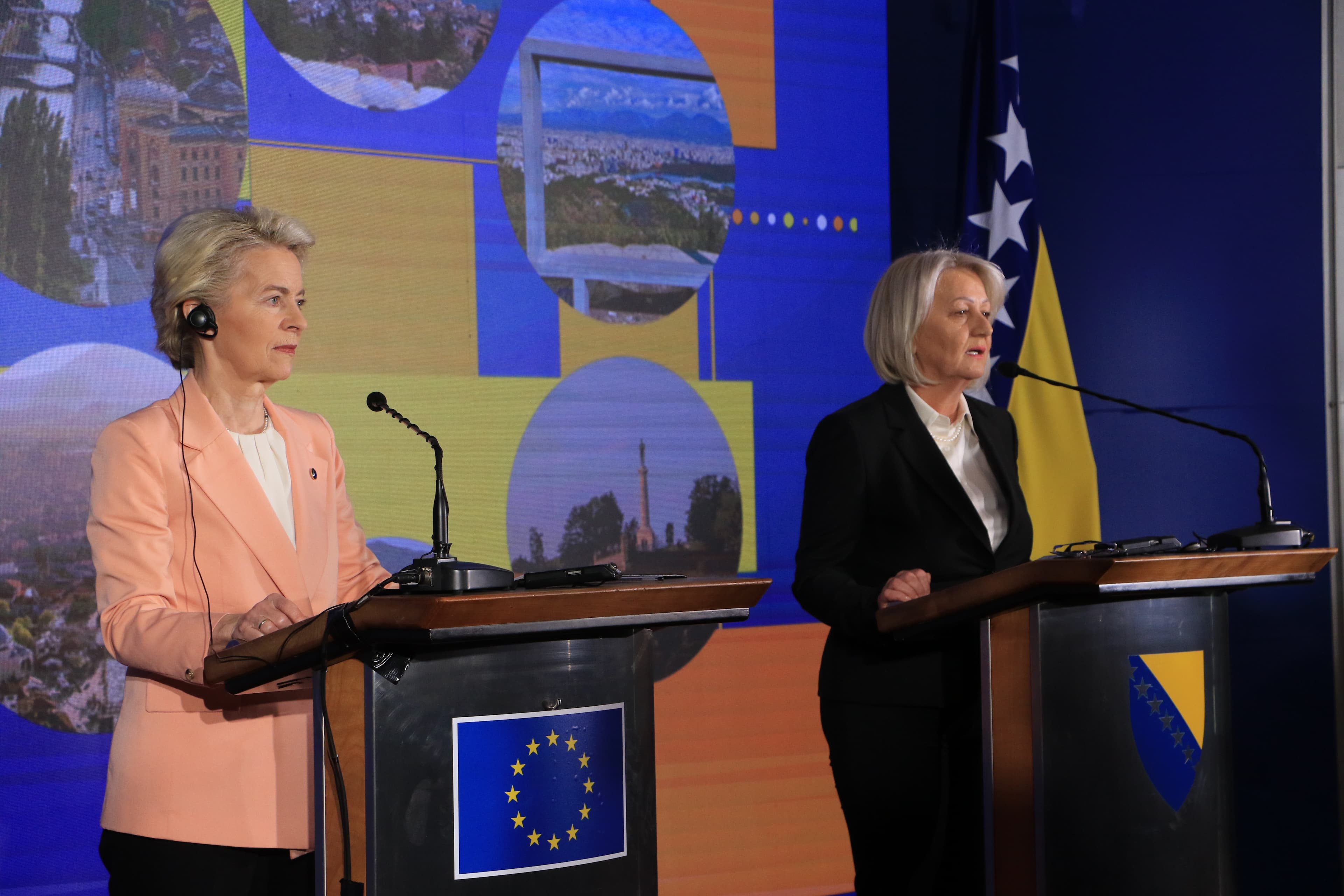 Borjana Krišto i Ursula Von Der Leyen