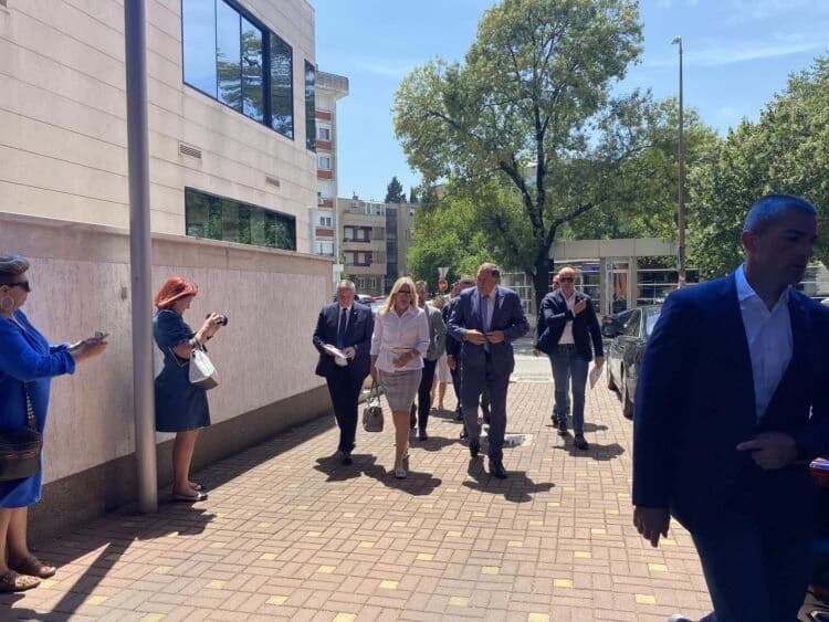 Milorad Dodik i delegacija SNSD-a