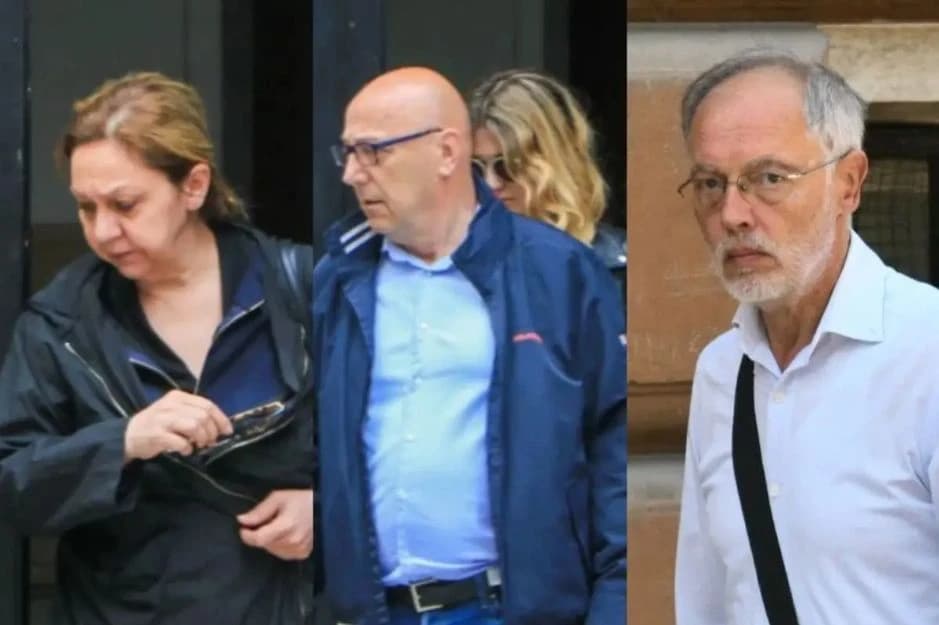 Optuženi Halimić, Jovanović i Rožajac