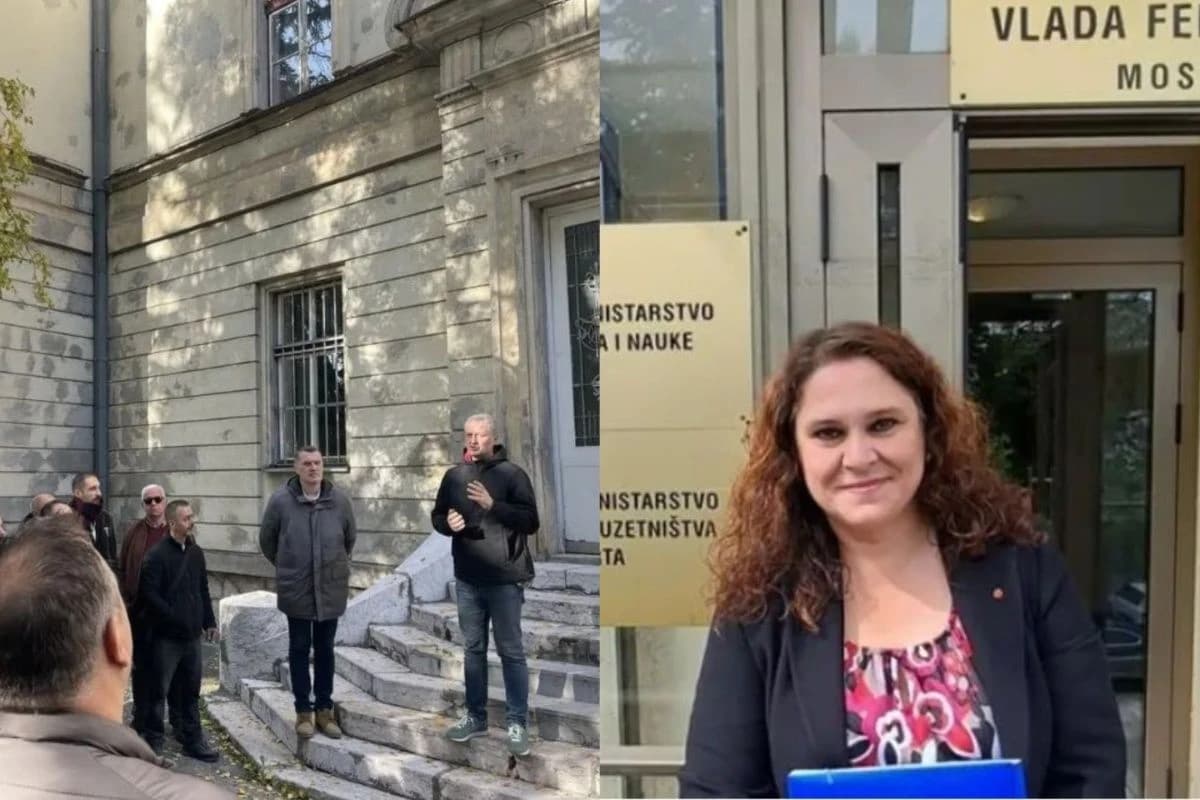 Uposlenici NUBBiH i Jasna Duraković