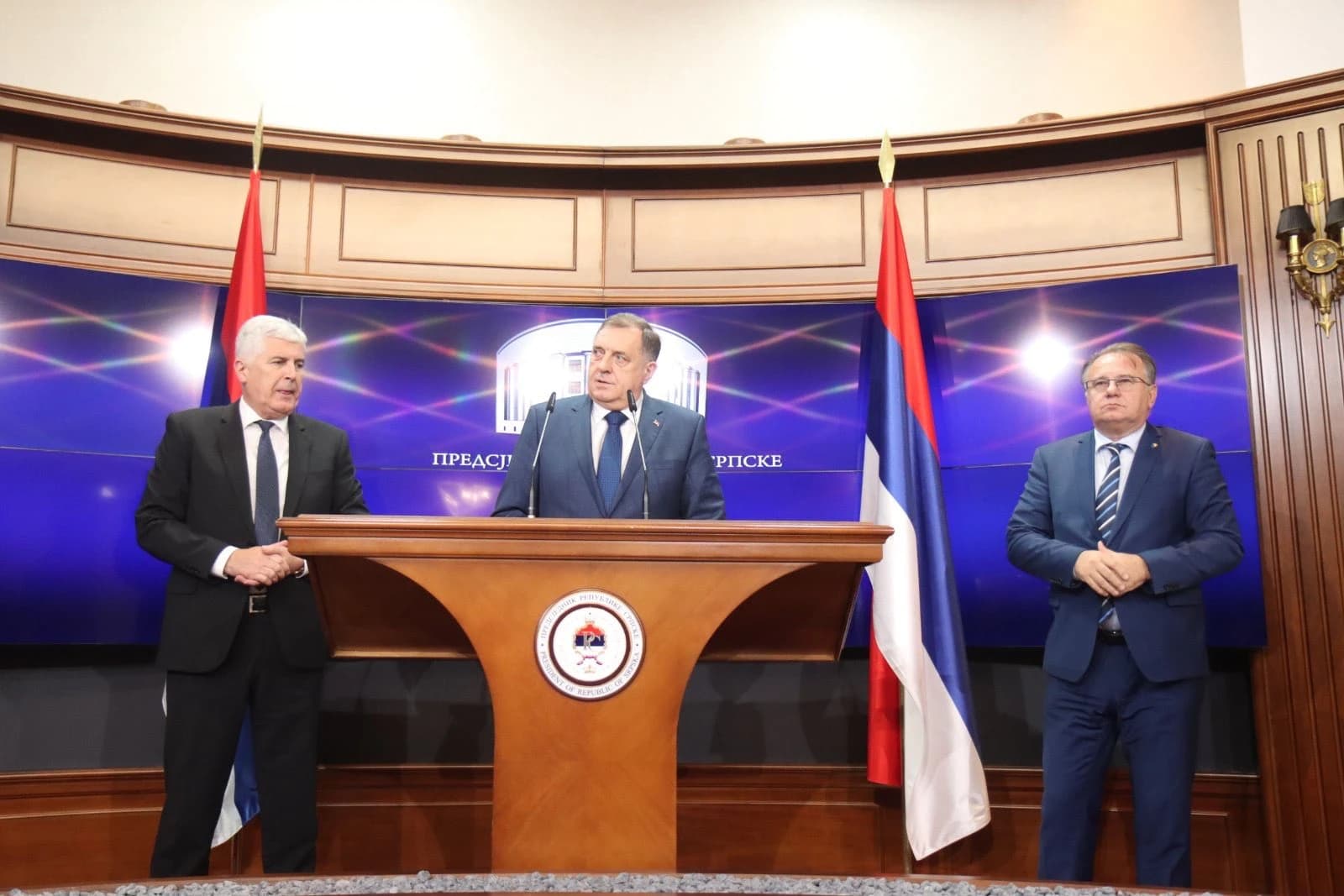 Dragan Čović, Milorad Dodik i Nermin Nikšić