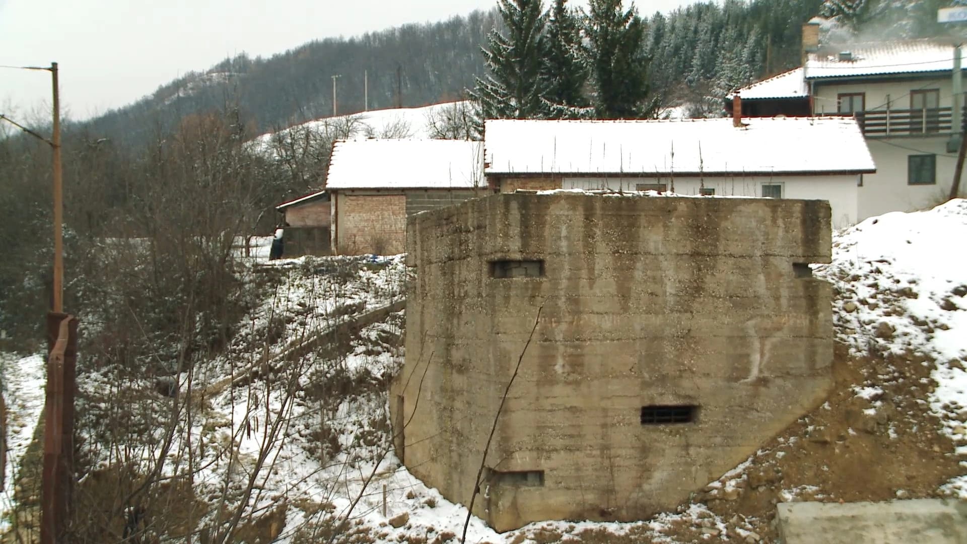 Objekat nekadašnjeg logora Bunker u Vogošći